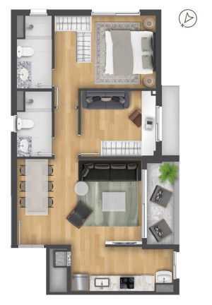 Imagem Apartamento com 3 Quartos à Venda, 79 m² em Petrópolis - Porto Alegre