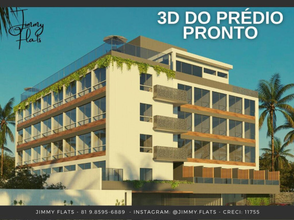 Imagem Apartamento com 1 Quarto à Venda, 22 m² em Centro, Porto De Galinhas - Ipojuca