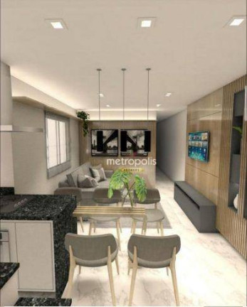 Imagem Cobertura com 3 Quartos à Venda, 140 m² em Vila Pires - Santo André