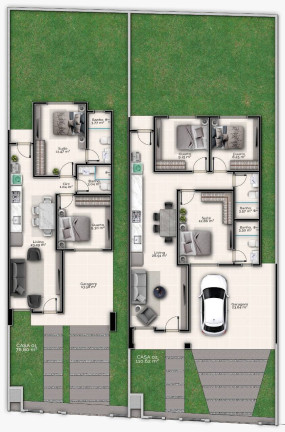 Imagem Casa com 3 Quartos à Venda,  em Areias - Tijucas