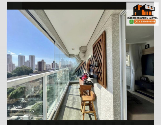 Imagem Apartamento com 2 Quartos à Venda, 80 m² em Ponta Da Praia - Santos Imagem Apartamento com 2 Quartos à Venda, 80 m² em Ponta Da Praia - Santos