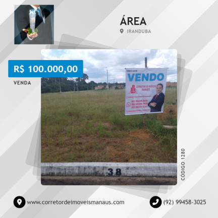 Terreno à Venda, 200 m² em Iranduba