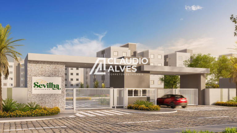 Apartamento com 2 Quartos à Venda, 42 m² em Mangabeira - Feira De Santana