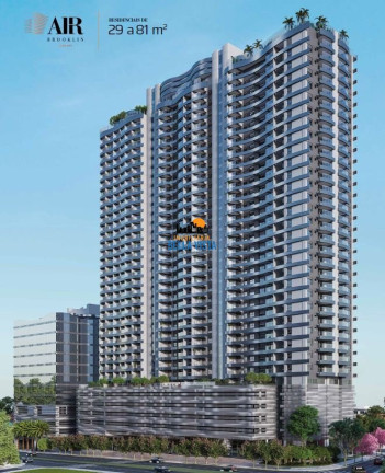 Apartamento com 2 Quartos à Venda,  em Brooklin Paulista - São Paulo