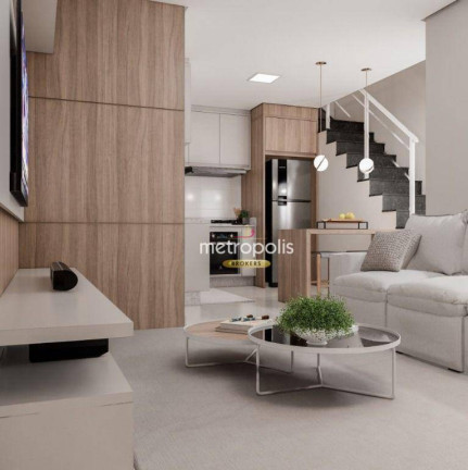 Cobertura com 2 Quartos à Venda, 97 m² em Campestre - Santo André
