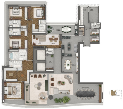 Imagem Imóvel com 4 Quartos à Venda, 778 m² em Jardim Guedala - São Paulo Imagem Imóvel com 4 Quartos à Venda, 778 m² em Jardim Guedala - São Paulo