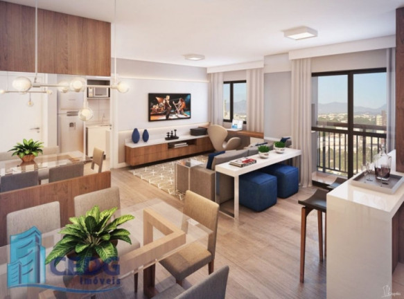 Imagem Apartamento com 2 Quartos à Venda, 44 m² em Cidade Industrial - Curitiba