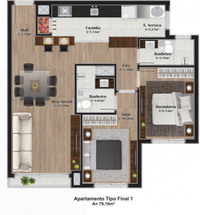 Imagem Apartamento com 2 Quartos à Venda, 75 m² em Vila Suíça - Gramado Imagem Apartamento com 2 Quartos à Venda, 75 m² em Vila Suíça - Gramado
