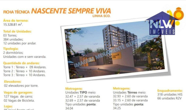 Imagem Apartamento com 2 Quartos à Venda, 34 m² em Vila Pirituba - São Paulo Imagem Apartamento com 2 Quartos à Venda, 34 m² em Vila Pirituba - São Paulo