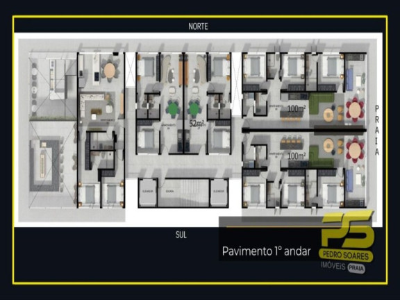Imagem Imóvel com 4 Quartos à Venda, 205 m² em Bessa - João Pessoa Imagem Imóvel com 4 Quartos à Venda, 205 m² em Bessa - João Pessoa
