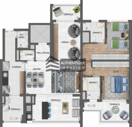 Imagem Apartamento com 3 Quartos à Venda, 136 m² em Vila Mariana - São Paulo