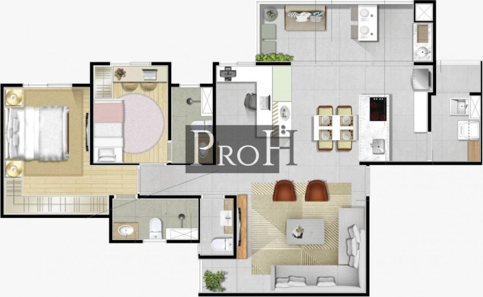 Imagem Apartamento com 3 Quartos à Venda, 92 m² em Campestre - Santo André Imagem Apartamento com 3 Quartos à Venda, 92 m² em Campestre - Santo André