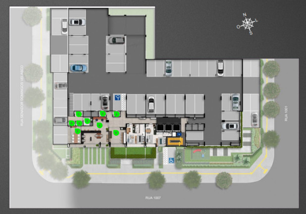 Imagem Apartamento com 2 Quartos à Venda, 70 m² em Setor Pedro Ludovico - Goiânia