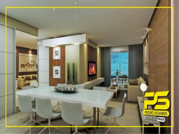 Imagem Apartamento com 3 Quartos à Venda, 127 m² em Altiplano Cabo Branco - João Pessoa