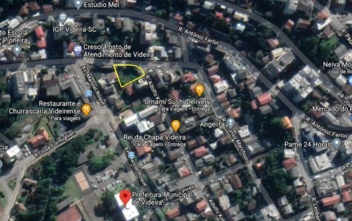 Imagem Terreno à Venda, 603 m² em Alvorada - Videira