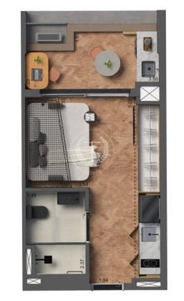 Imagem Apartamento com 1 Quarto à Venda, 25 m² em Vila Pompéia - São Paulo