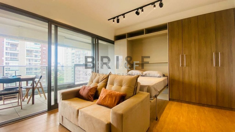 Imagem Apartamento com 1 Quarto para Alugar, 40 m² em Brooklin Paulista - São Paulo Imagem Apartamento com 1 Quarto para Alugar, 40 m² em Brooklin Paulista - São Paulo