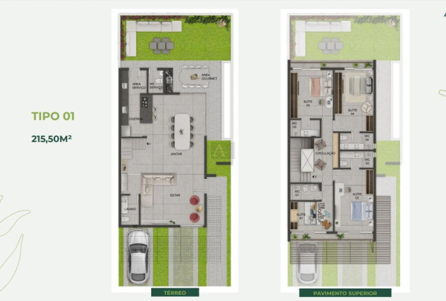 Imagem Casa com 3 Quartos à Venda, 182 m² em Portal Do Sol - João Pessoa Imagem Casa com 3 Quartos à Venda, 182 m² em Portal Do Sol - João Pessoa