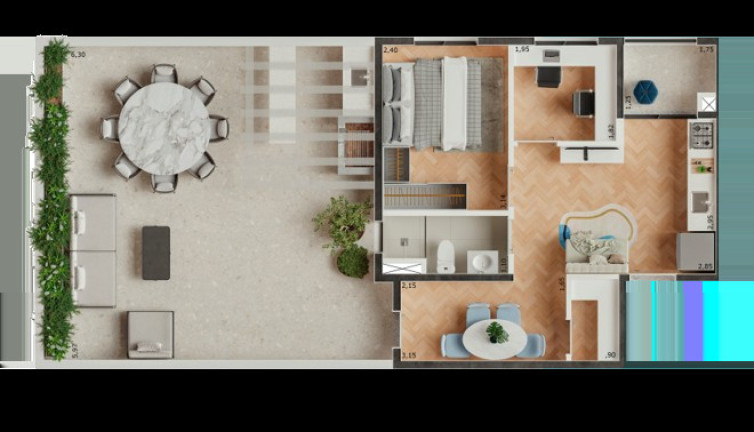 Imagem Apartamento com 2 Quartos à Venda, 35 m² em Conceição - São Paulo