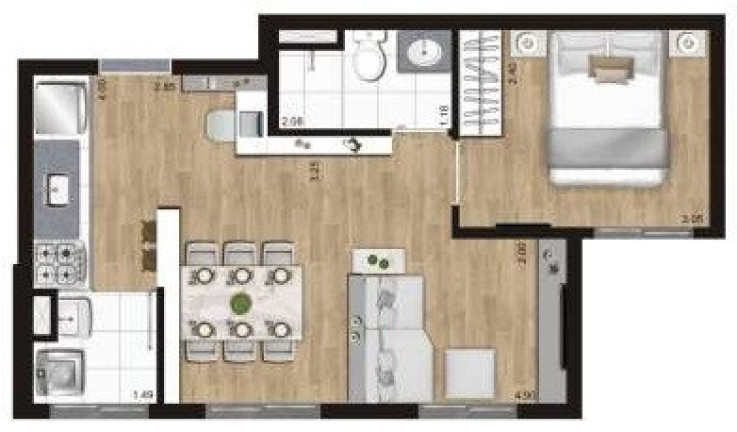 Imagem Apartamento com 2 Quartos à Venda, 42 m² em Vila Albertina - São Paulo Imagem Apartamento com 2 Quartos à Venda, 42 m² em Vila Albertina - São Paulo