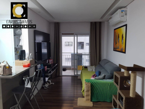 Apartamento com 3 Quartos à Venda, 81 m² em Estuário - Santos