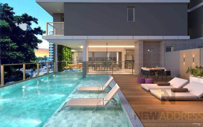 Apartamento com 3 Quartos à Venda, 104 m² em Praia De Itaparica - Vila Velha