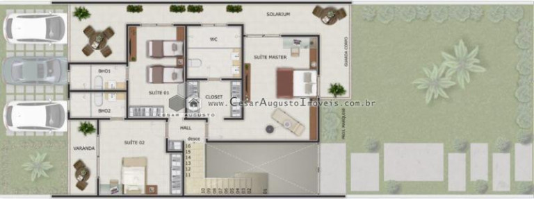 Imagem Casa com 3 Quartos à Venda, 229 m²