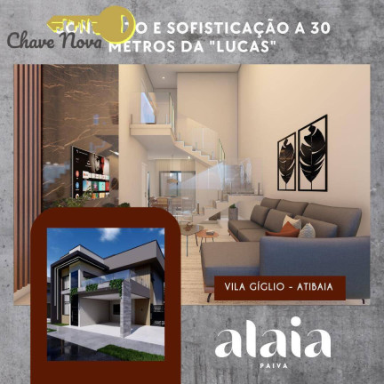 Imagem Casa com 4 Quartos à Venda, 173 m² em Vila Esperia Ou Giglio - Atibaia