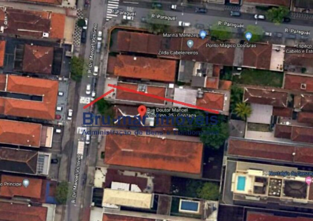 Casa com 3 Quartos à Venda, 500 m² em Gonzaga - Santos