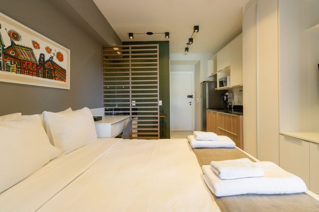 Imagem Apartamento com 1 Quarto para Alugar, 26 m² em Vila Madalena - São Paulo