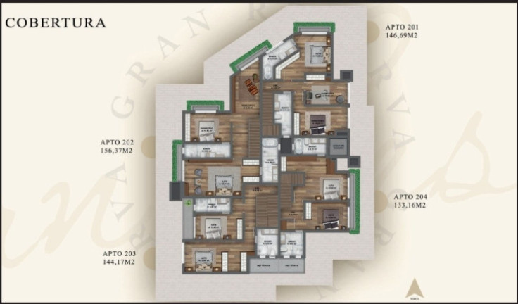 Imagem Apartamento com 3 Quartos à Venda, 131 m² em Centro - Gramado