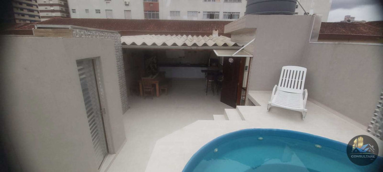 Imagem Casa com 3 Quartos à Venda, 136 m² em Boqueirão - Santos Imagem Casa com 3 Quartos à Venda, 136 m² em Boqueirão - Santos