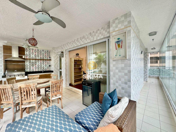 Apartamento com 3 Quartos à Venda, 130 m² em Jardim Astúrias - Guarujá