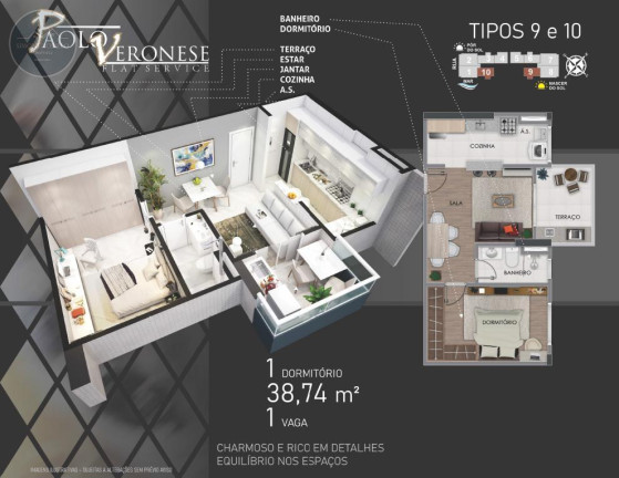 Imagem Apartamento com 2 Quartos à Venda, 58 m² em Aviação - Praia Grande Imagem Apartamento com 2 Quartos à Venda, 58 m² em Aviação - Praia Grande