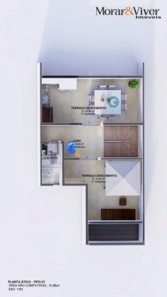 Imagem Casa com 3 Quartos à Venda, 125 m² em Uberaba - Curitiba