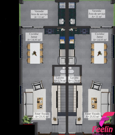 Imagem Casa com 3 Quartos à Venda, 150 m² em Campeche - Florianópolis
