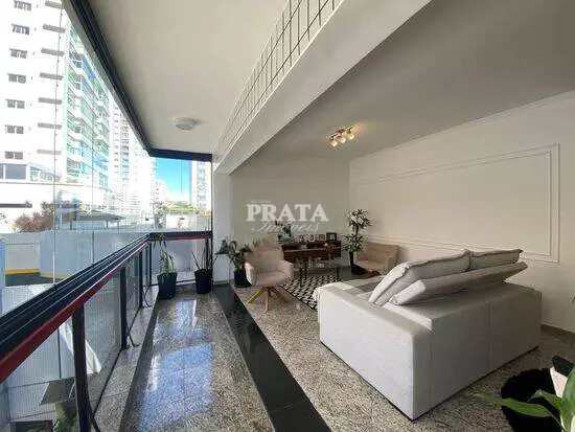 Apartamento com 3 Quartos à Venda, 140 m² em Embaré - Santos