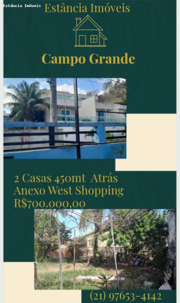 Imagem Casa com 4 Quartos à Venda, 450 m² em Campo Grande - Rio De Janeiro