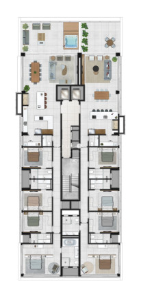 Imagem Apartamento com 4 Quartos à Venda, 233 m² em Centro - Torres Imagem Apartamento com 4 Quartos à Venda, 233 m² em Centro - Torres