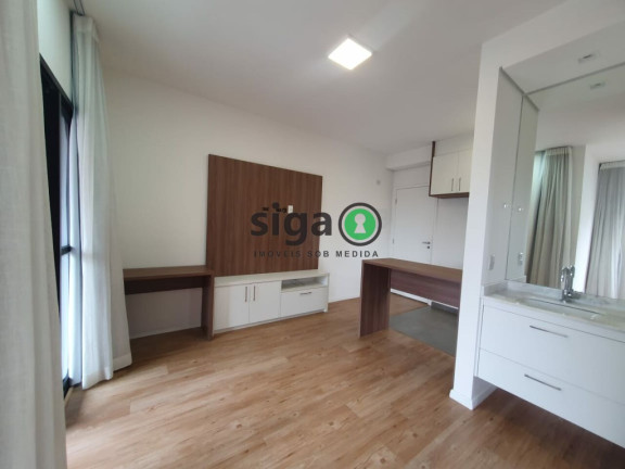 Imagem Apartamento com 1 Quarto para Alugar, 34 m² em Chácara Santo Antônio (zona Sul) - São Paulo Imagem Apartamento com 1 Quarto para Alugar, 34 m² em Chácara Santo Antônio (zona Sul) - São Paulo
