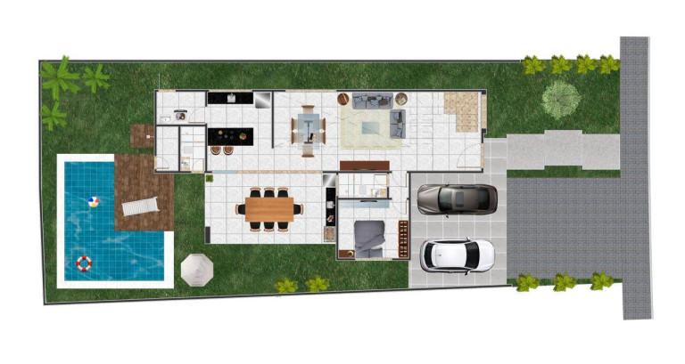 Imagem Casa com 4 Quartos à Venda,  em Urucunema - Eusébio