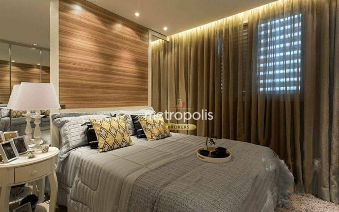 Imagem Apartamento com 3 Quartos à Venda, 57 m² em Vila Valparaíso - Santo André