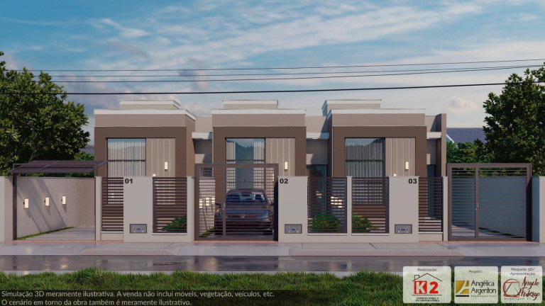 Casa com 2 Quartos à Venda, 60 m² em Loteamento Lemos - Tijucas