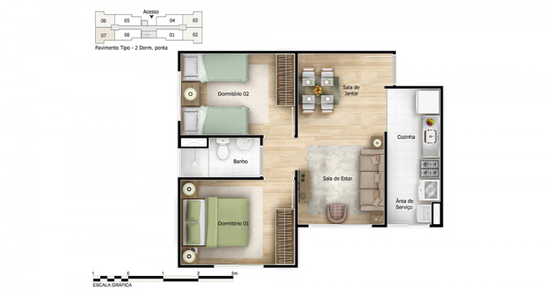 Imagem Apartamento com 2 Quartos à Venda, 40 m² em Aricanduva - São Paulo