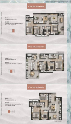 Imagem Apartamento com 3 Quartos à Venda, 133 m² em Tabuleiro - Barra Velha