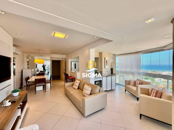 Apartamento com 3 Quartos à Venda, 130 m² em Enseada - Guarujá