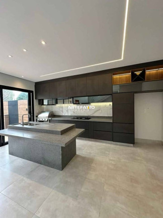 Imagem Casa de Condomínio com 4 Quartos à Venda, 256 m² em Núcleo Agrícola Alpha - Franca