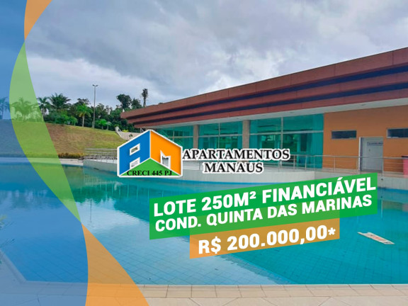 Terreno à Venda, 250 m² em Ponta Negra - Manaus