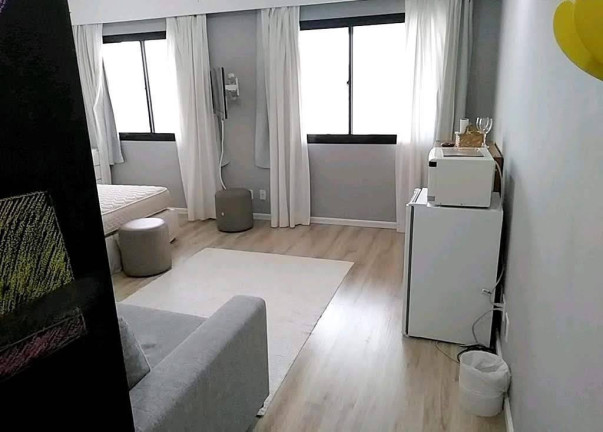 Imagem Apartamento com 1 Quarto para Alugar, 28 m² em Indianópolis - São Paulo Imagem Apartamento com 1 Quarto para Alugar, 28 m² em Indianópolis - São Paulo