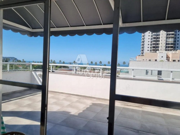 Imagem Cobertura com 3 Quartos para Alugar, 120 m² em Enseada - Guarujá